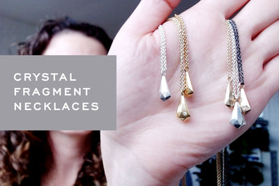 Crystal Fragment Necklaces