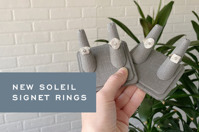 New Soleil Signet Rings
