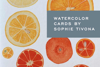 Introducing Watercolor Cards by Sophie Tivona