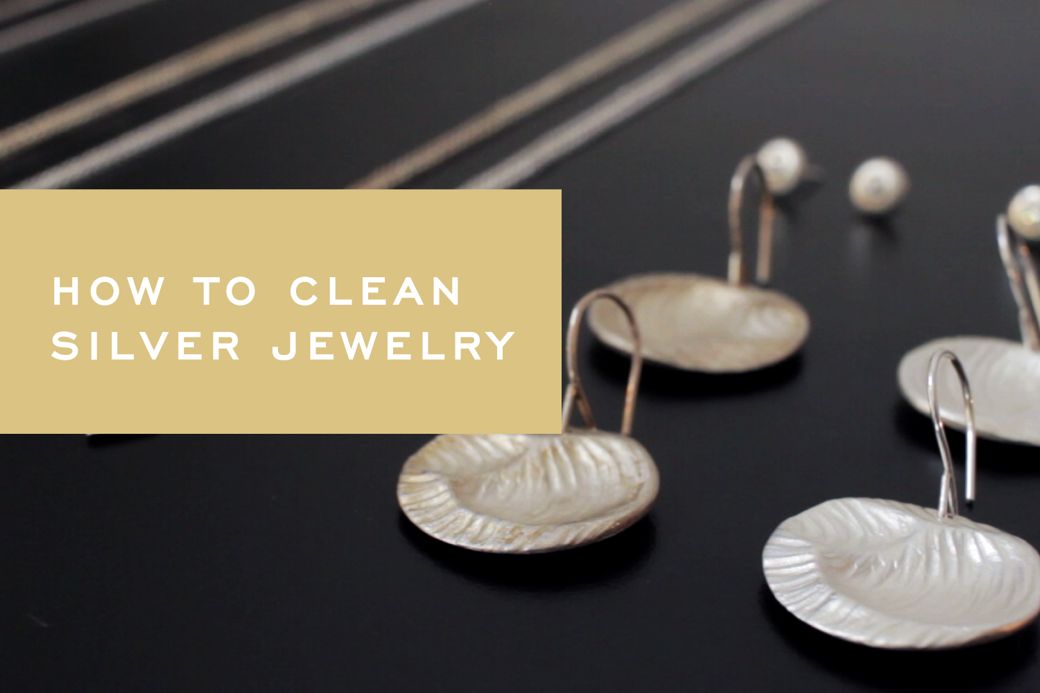 How to Remove Tarnish From Sterling Silver Jewelry [Video] – Corey Egan
