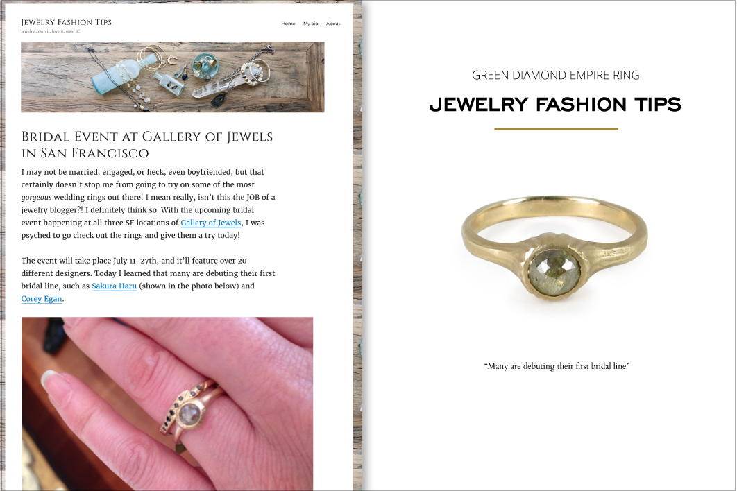 Corey Egan Empire Ring on Jewelry Fashion Tips 2014