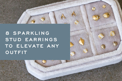 8 Sparkling Stud Earrings That Elevate Every Look