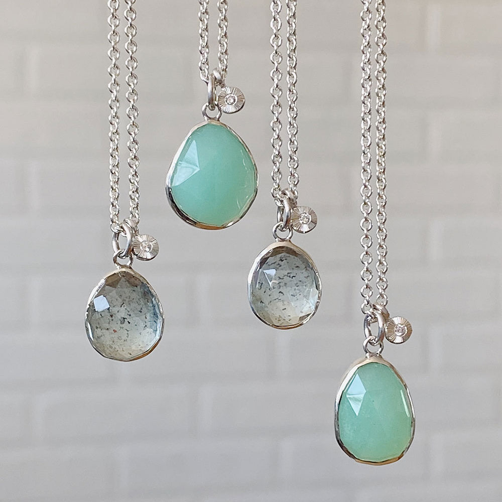 Spring Gemstone Drop
