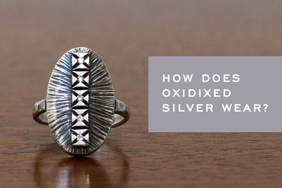How Does Oxidized Silver Wear?