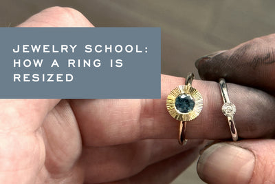 Jewelry School: How a Ring is Resized