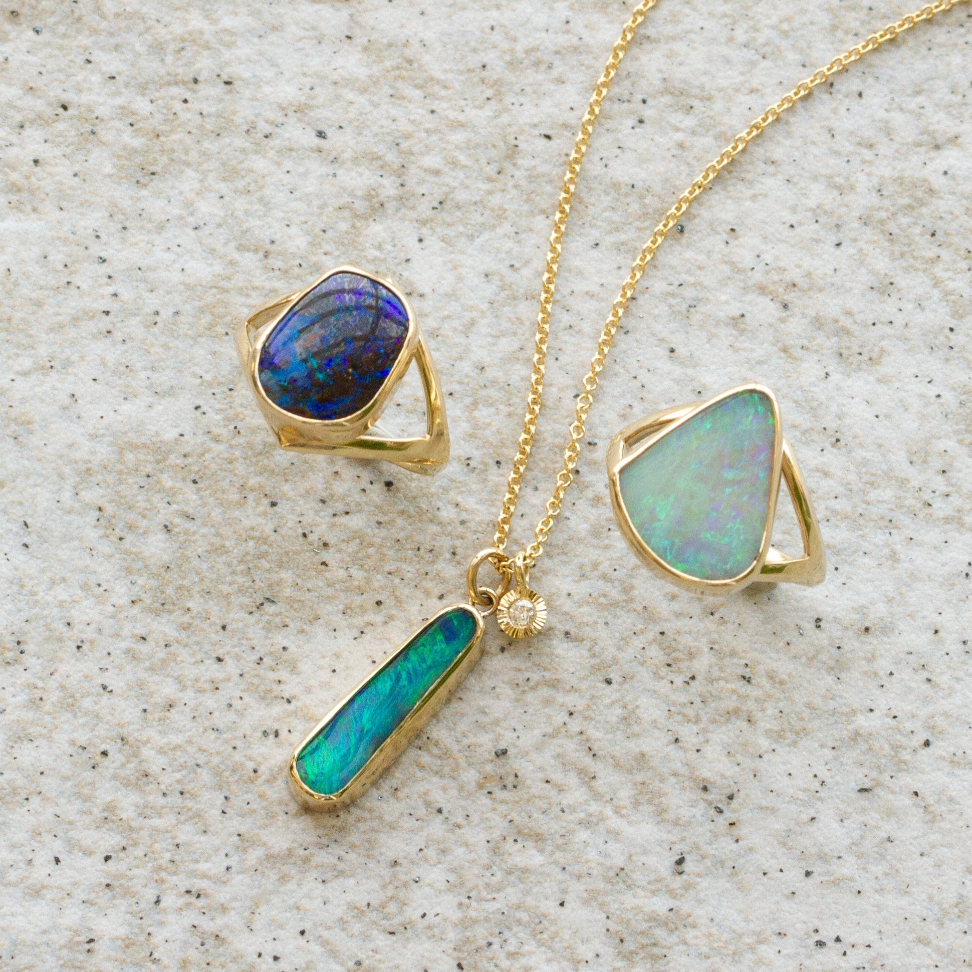 A Trio of New Australian Opals