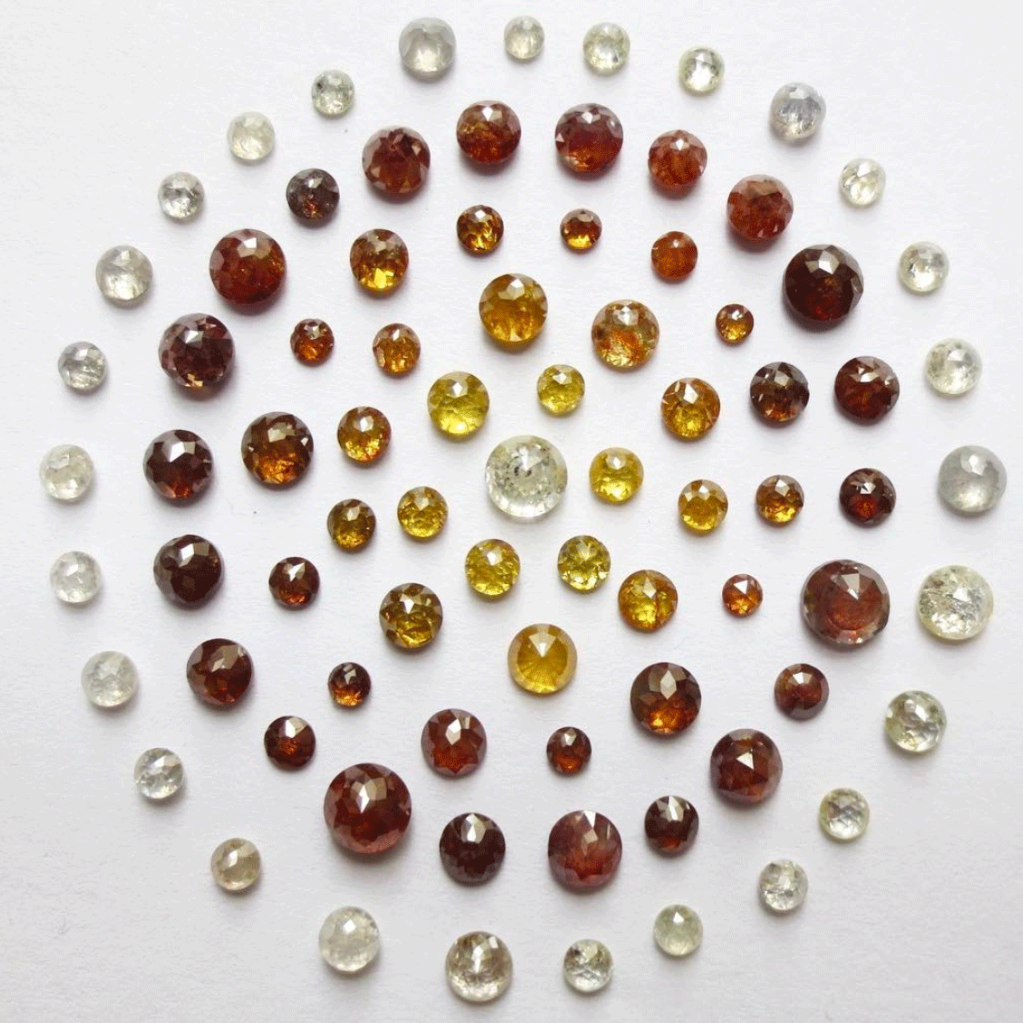 Rustic, Icy, and Opaque Diamonds