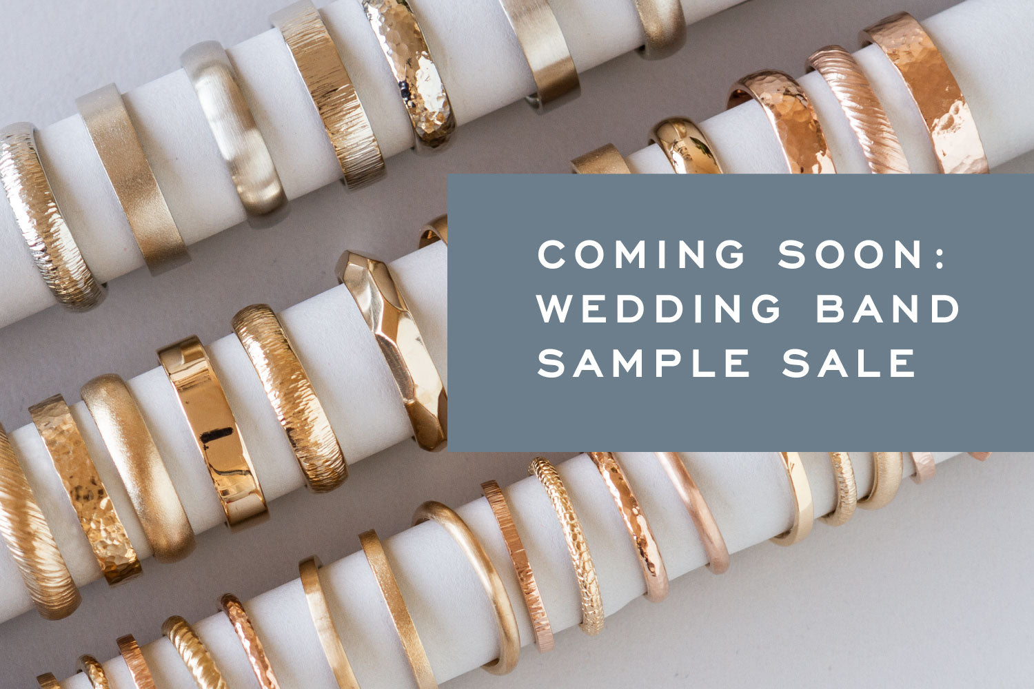 Coming Soon: Wedding Band Sample Sale