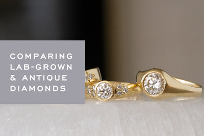Lab Grown vs. Antique Diamonds: How to Choose the Right Diamond For You