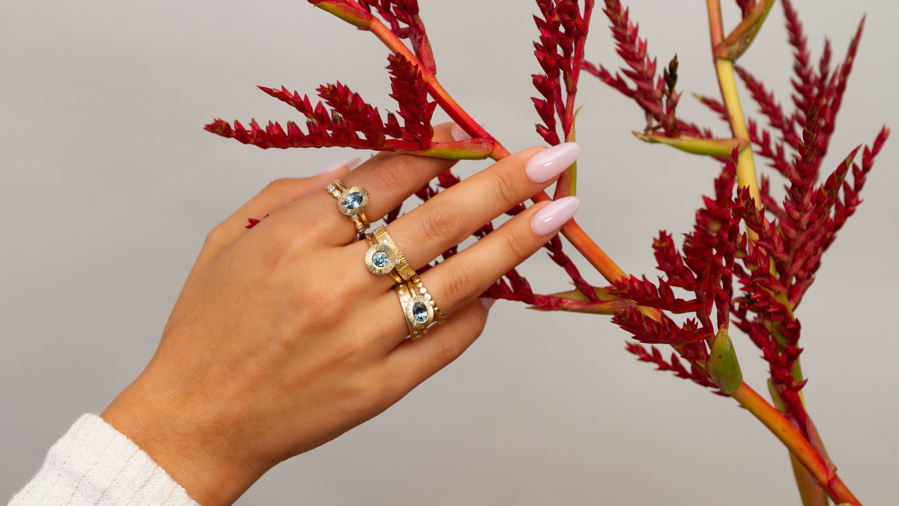 Aurora Engagement Rings