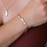 Pebble Bracelet in Sterling Silver