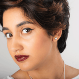 Silver Tiny Fragment Stud Earrings