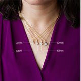 Small Teal Montana Sapphire Drip Pendant in Yellow Gold