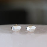 Silver Tiny Fragment Stud Earrings