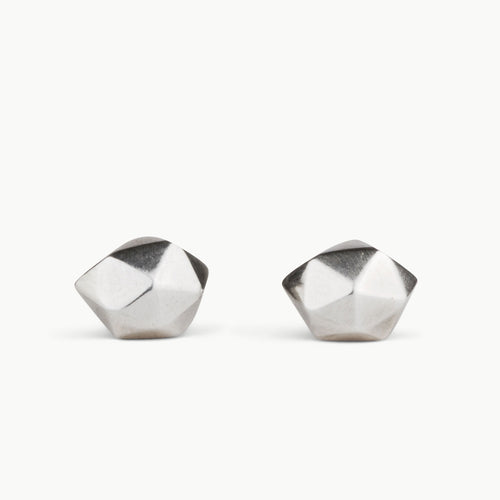 Silver Tiny Fragment Stud Earrings