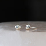 Silver Micro Fragment Stud Earrings