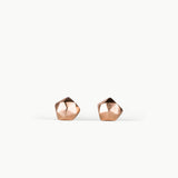 Rose Gold Micro Fragment Stud Earrings