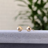 Gold Micro Fragment Stud Earrings