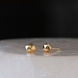Gold Micro Fragment Stud Earrings