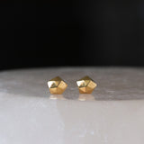 Gold Micro Fragment Stud Earrings