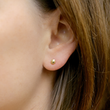 Gold Micro Fragment Stud Earrings