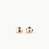 Gold Micro Fragment Stud Earrings