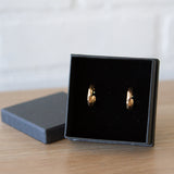 Gold Denali Hoop Earrings