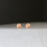Rise Rose Gold Studs