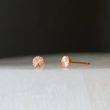 Rise Rose Gold Studs