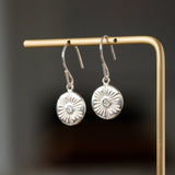 Large Lucia Silver Dangle Earrings