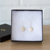 Large Lucia Silver Dangle Earrings