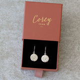 Large Lucia Silver Dangle Earrings