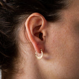 Gold Small Helios Hoops