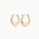 Gold Small Helios Hoops