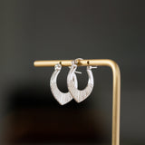 Silver Small Helios Hoops