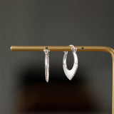 Silver Small Helios Hoops