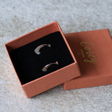 Silver Small Helios Hoops