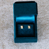 Baguette Diamond Aurora Stud Earrings