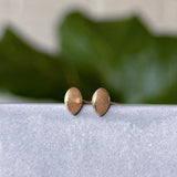 Yellow Gold Dewdrop Studs