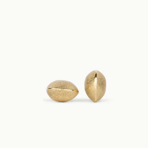 Yellow Gold Dewdrop Studs
