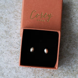 Silver Dewdrop Studs
