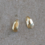 Gold Fragment Huggie Hoops