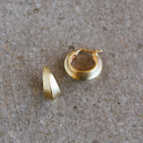 Gold Morph Huggie Hoops