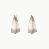 Silver Morph Huggie Hoops