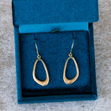 Wake Earrings in Gold