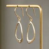 Wake Earrings in Gold