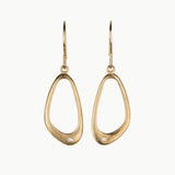 Wake Earrings in Gold