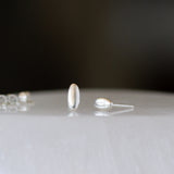 Micro Pebble Stud Earrings