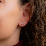 Micro Pebble Stud Earrings