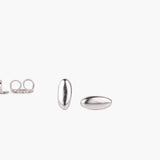 Micro Pebble Stud Earrings